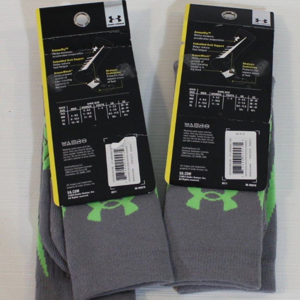 Under Armour HeatGear Undeniable Crew NWT MD LG - Picture 5 of 12